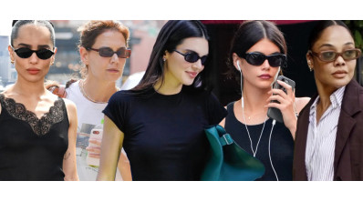 This summer it's all about small, but not tiny sunglasses This summer it's all about small, but not tiny sunglasses
