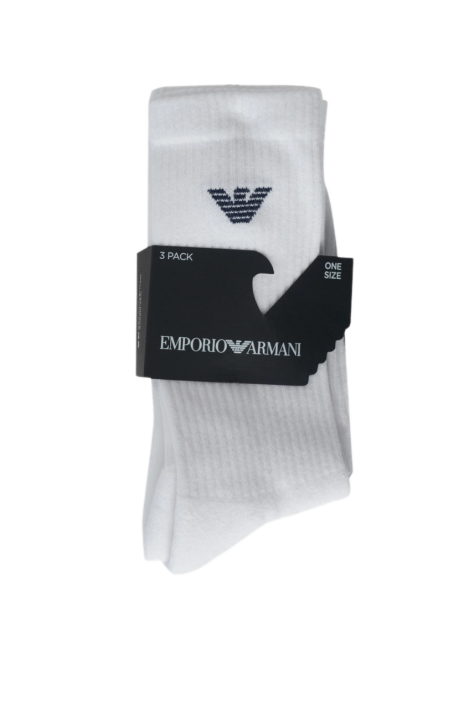 Чоловічі білі шкарпетки (3 пари) Armani underwear