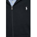 Кофта Polo Ralph Lauren чоловіча колір чорний з капюшоном