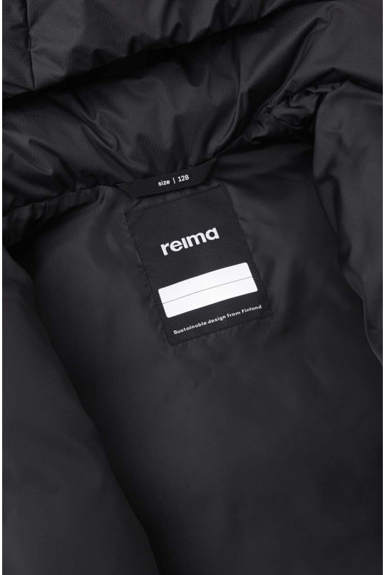 Дитяча куртка Reima Vaanila колір чорний