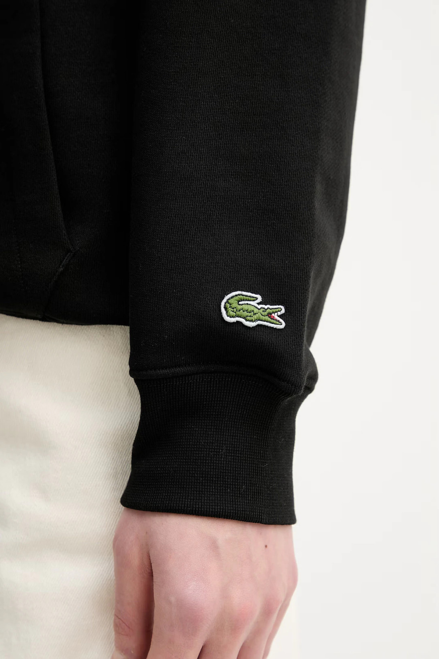 Lacoste кофта с капюшоном хлопчатобумажная