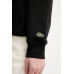 Кофта Lacoste колір чорний з капюшоном