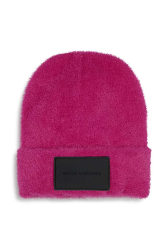 Дитяча шапка Marc Jacobs колір рожевий