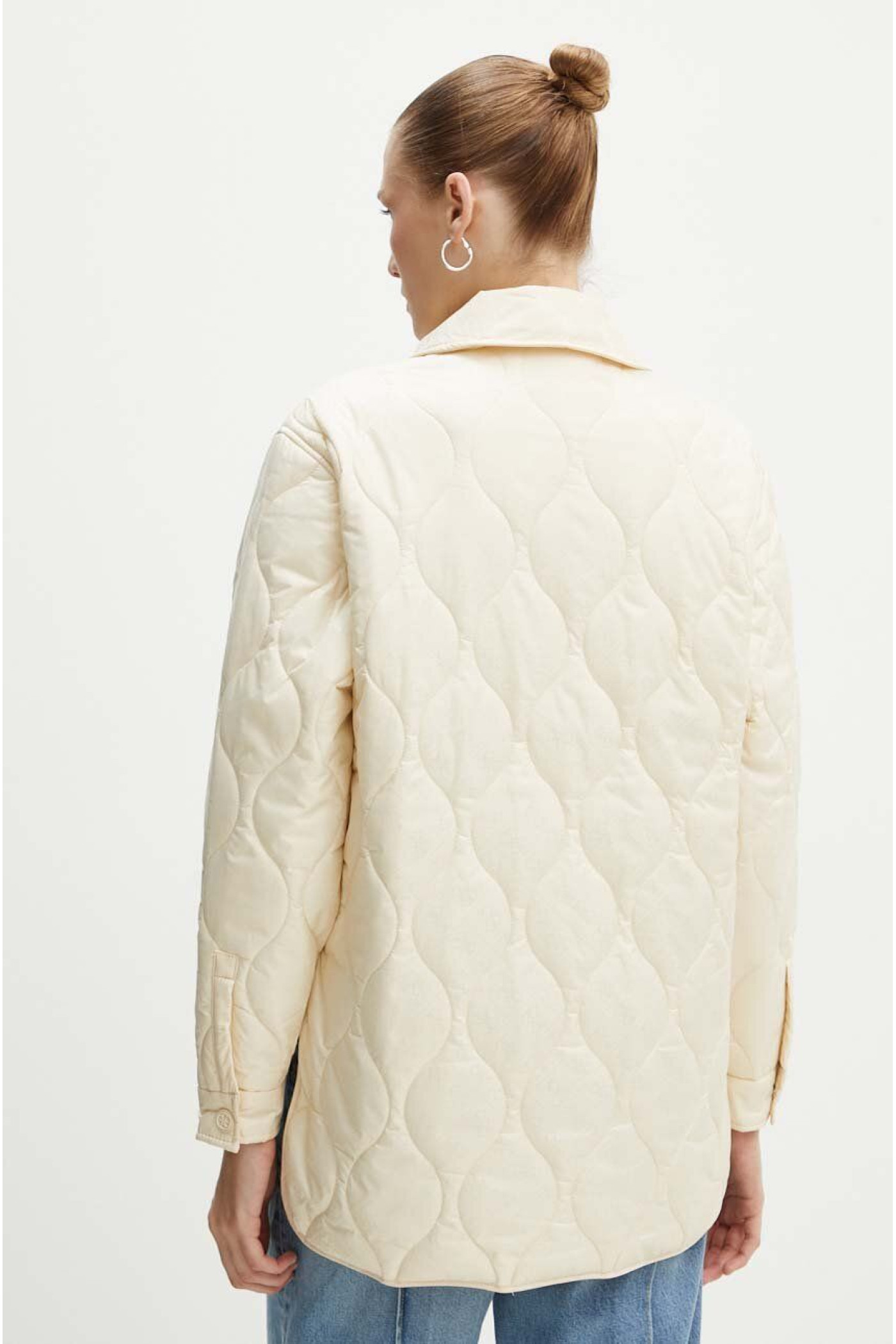 Jacket Guess GIORGIA women's color beige