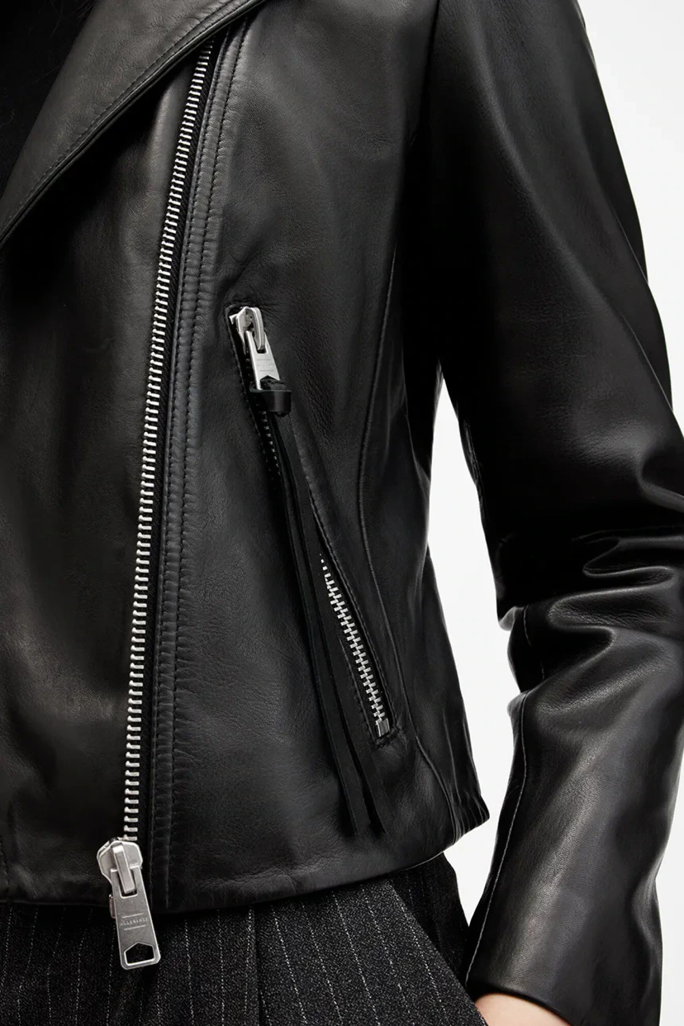 AllSaints DALBY women's leather jacket