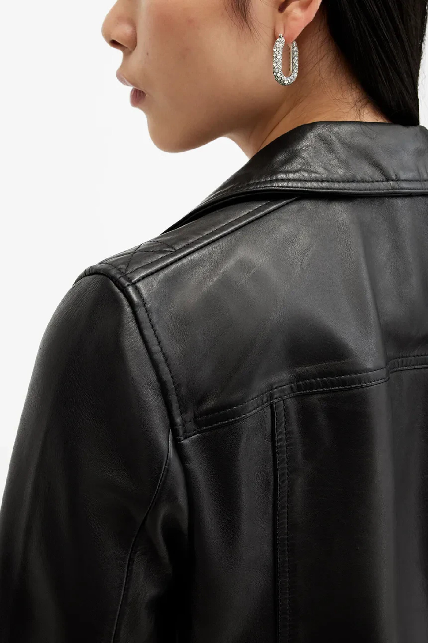 AllSaints DALBY women's leather jacket