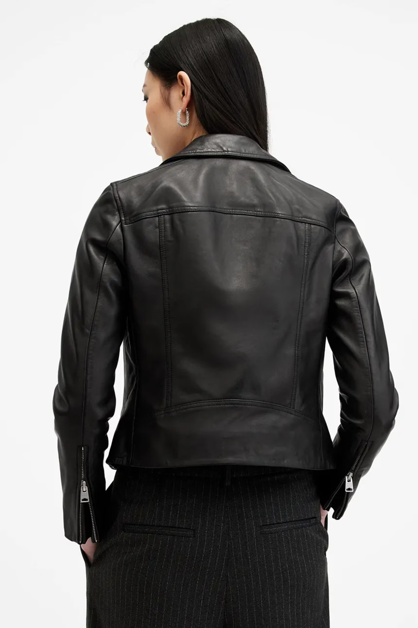 AllSaints DALBY women's leather jacket