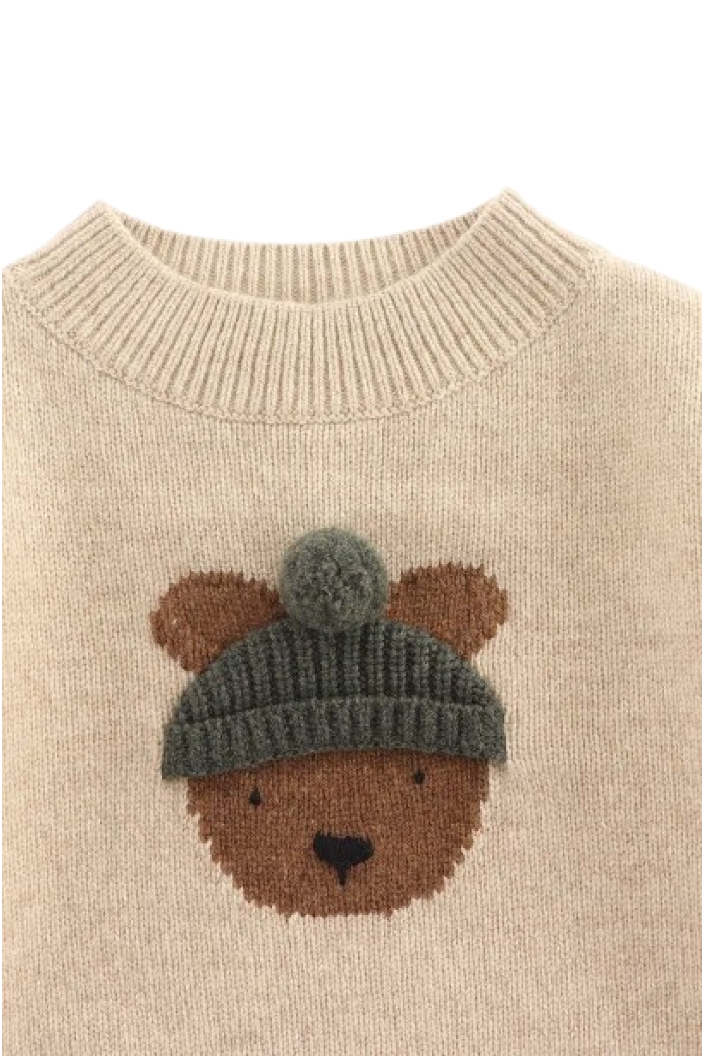 Детский шерстяной свитер Donsje Denn Merino Wool Sweater Bear