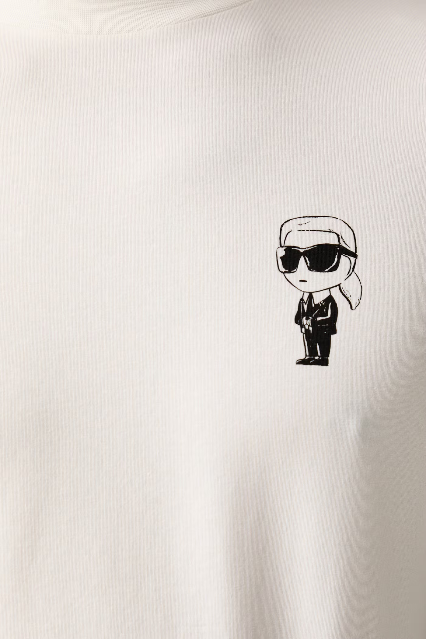 Karl Lagerfeld men's cotton t-shirt with elastane