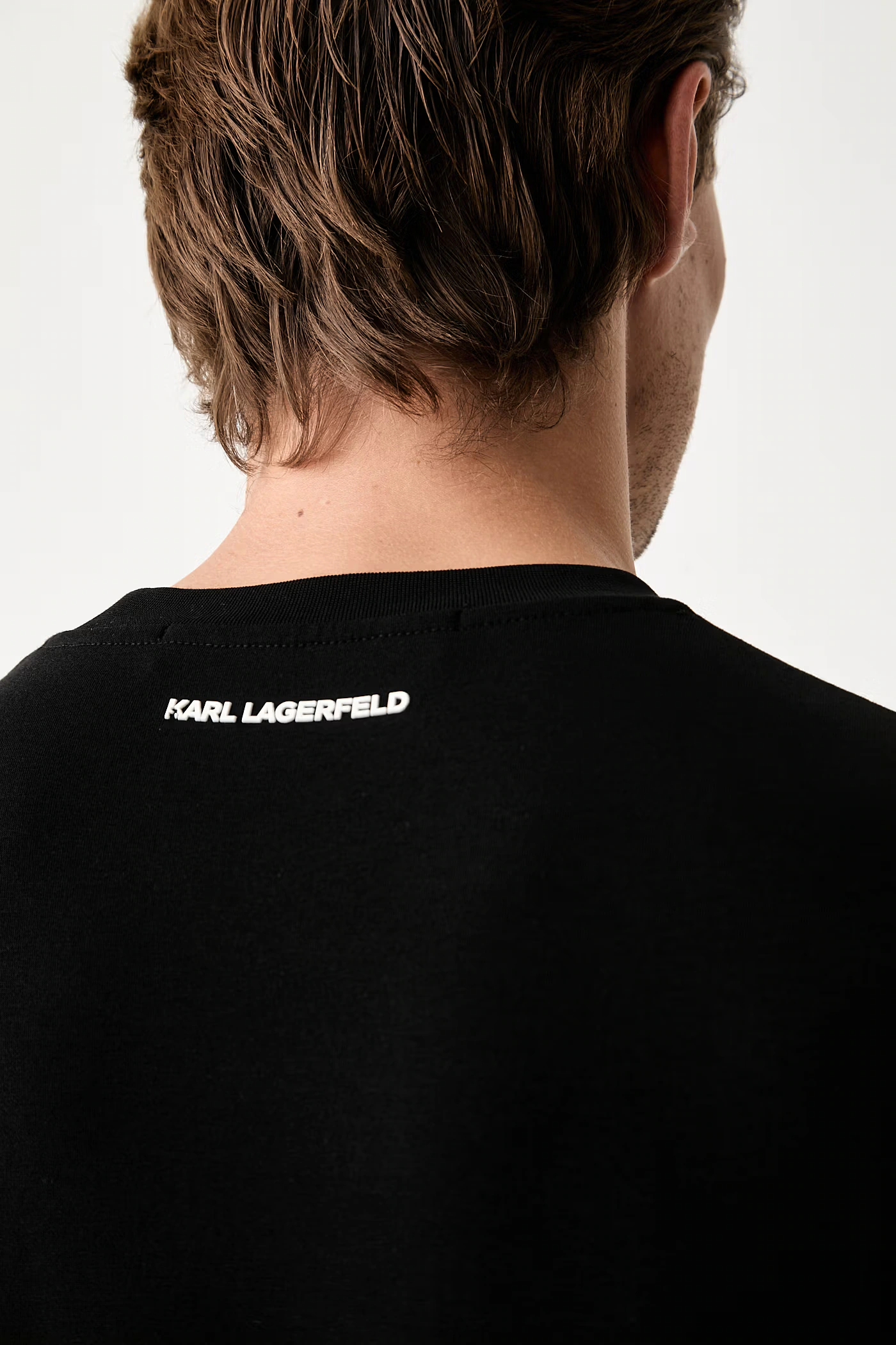 karl Lagerfeld men's cotton t-shirt with elastane