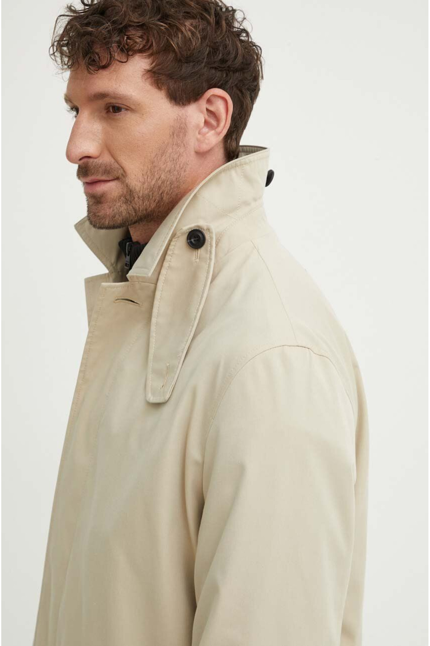 HUGO coat for men, color beige