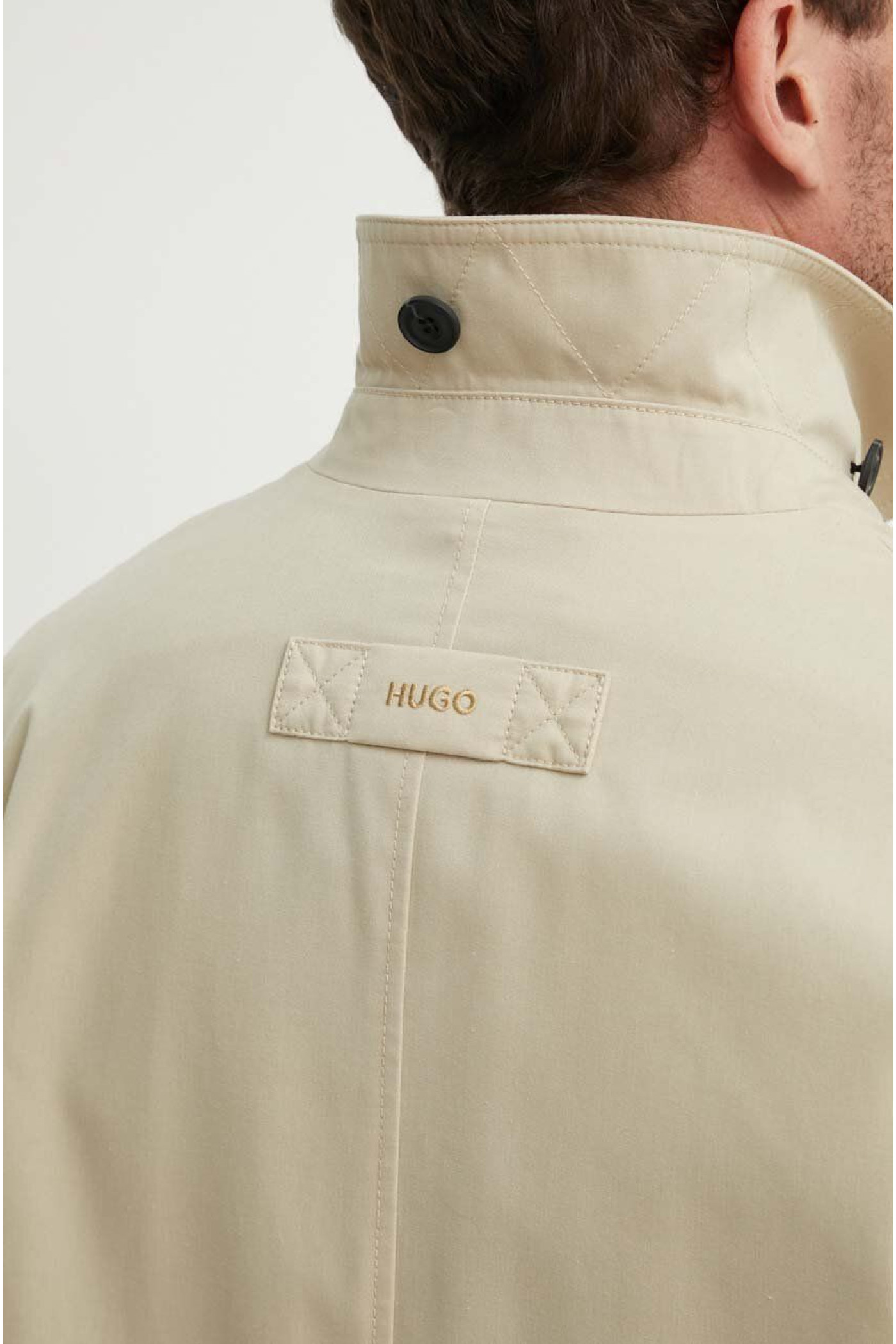 HUGO coat for men, color beige