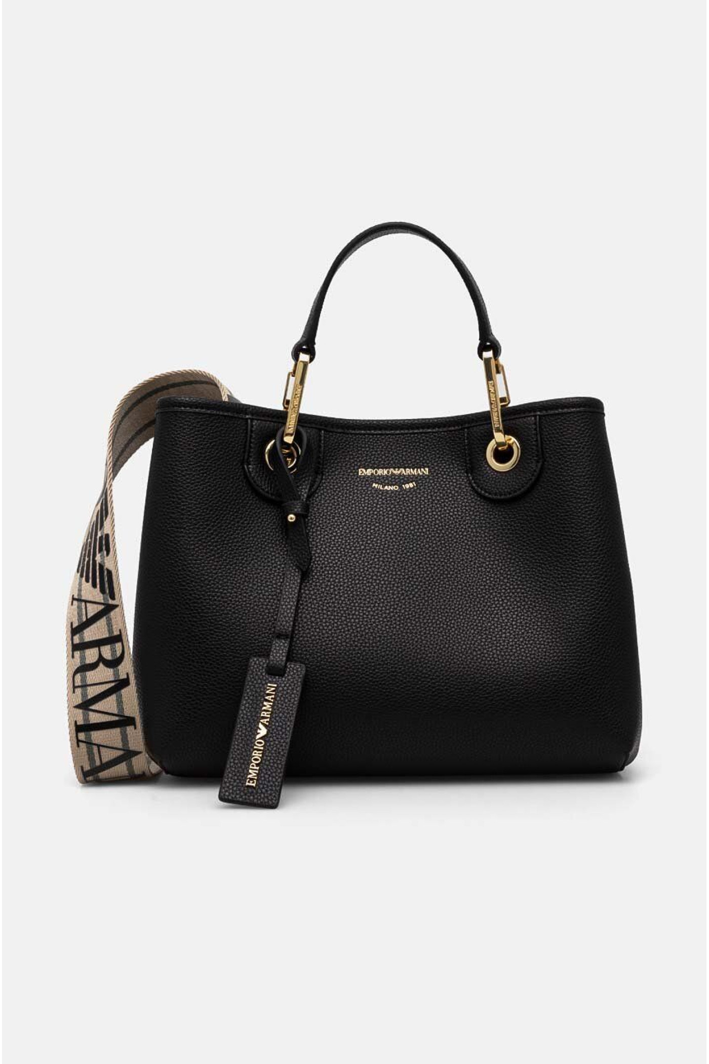 Сумочка Emporio Armani колір чорний