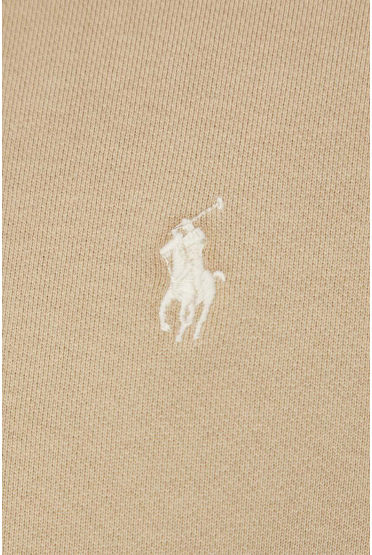 Бавовняна кофта Polo Ralph Lauren чоловіча колір бежевий