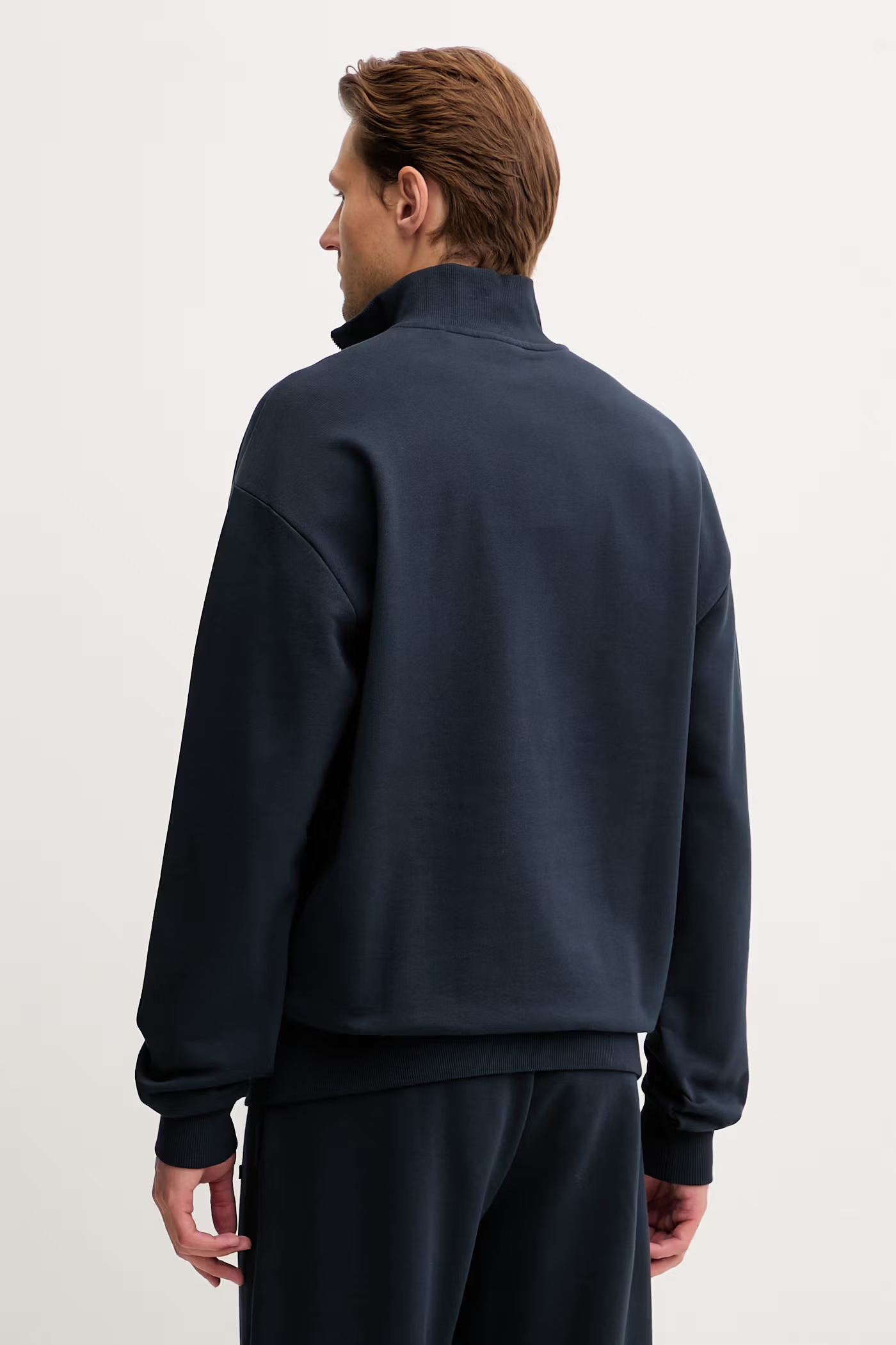 HUGO Blue Neeler men's cotton sweatshirt