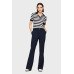 Жіноче поло у смужку CO LYOCELL BUTTON POLO SS SWT Tommy Hilfiger