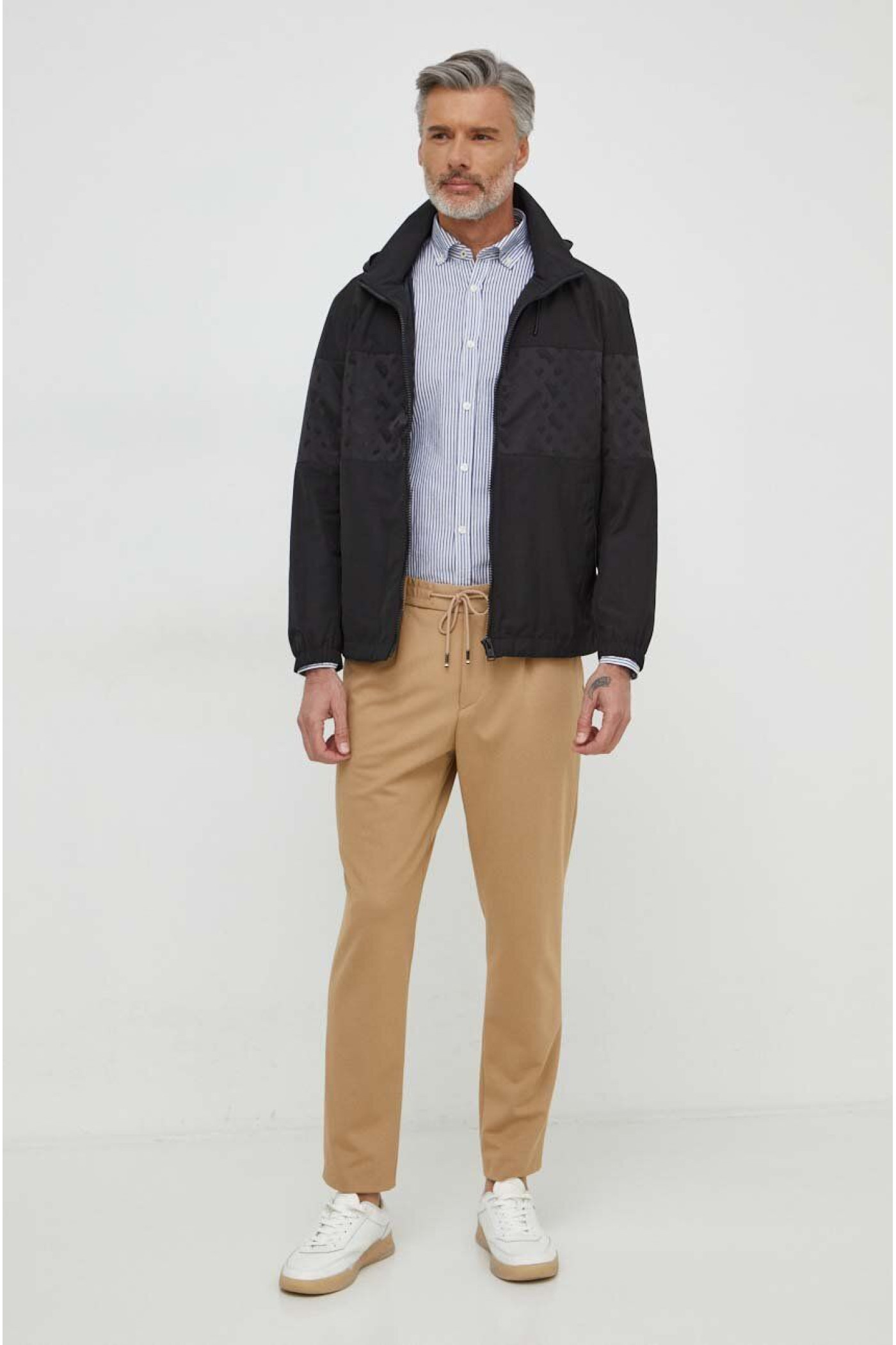 BOSS men's jacket colour black