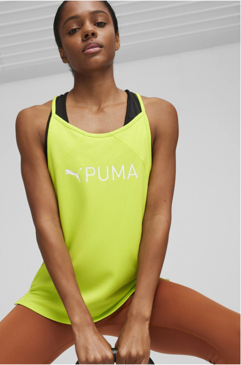 Жіноча салатова майка PUMA FIT ULTRABREATHE Women's Tank Top