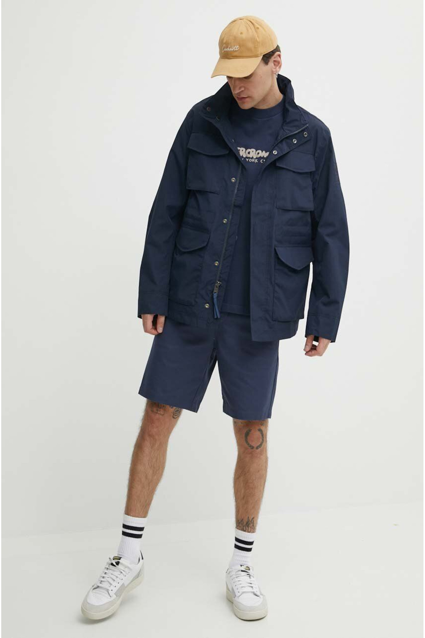 Men's Timberland jacket color blue