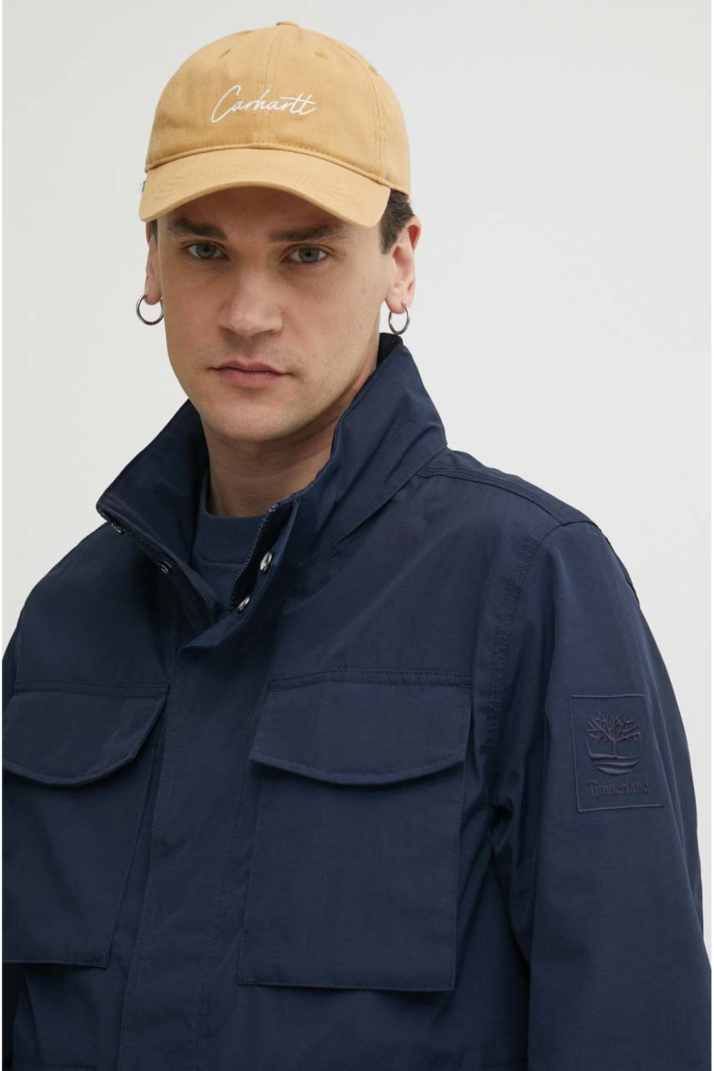Men's Timberland jacket color blue