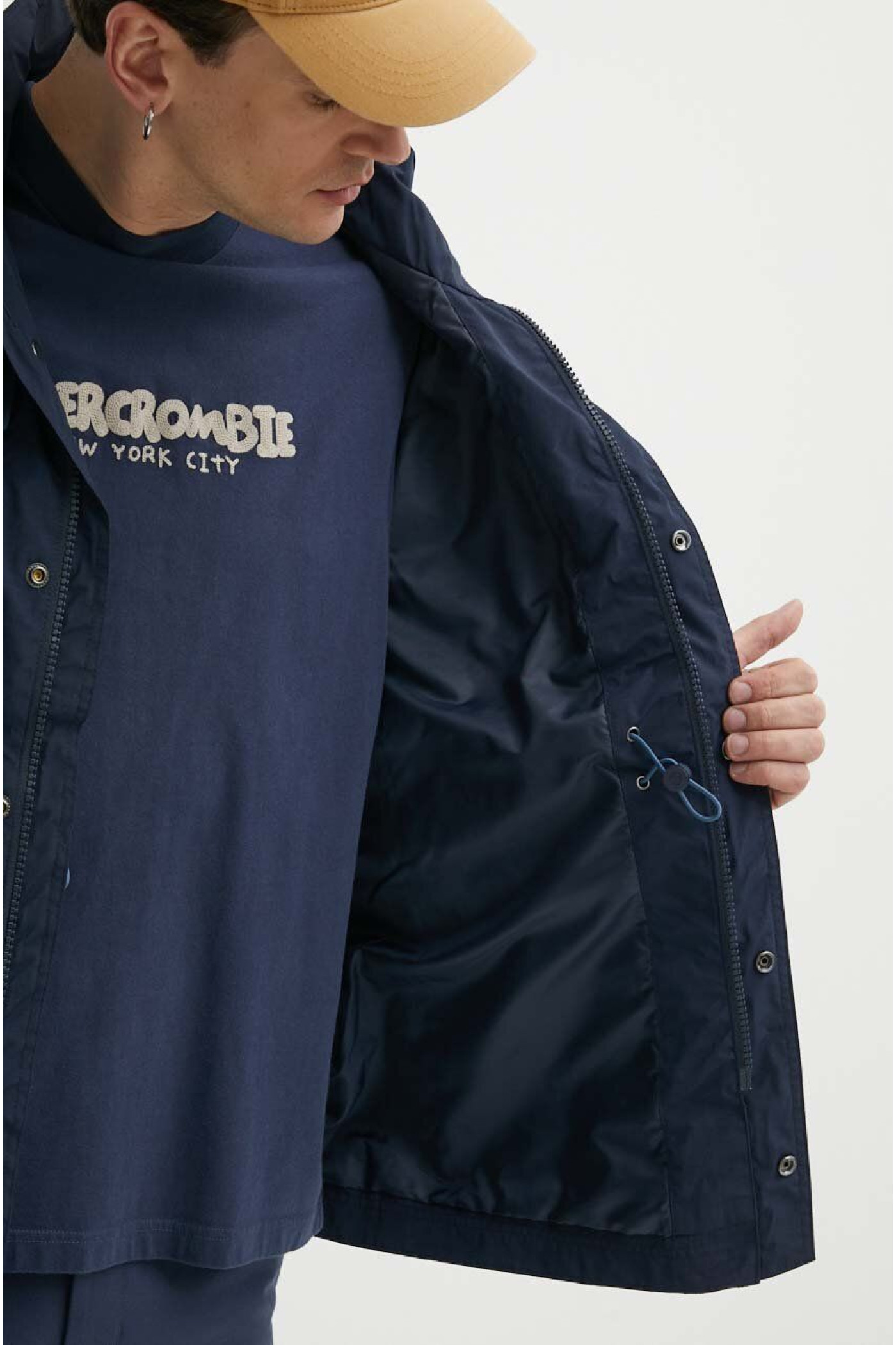 Men's Timberland jacket color blue