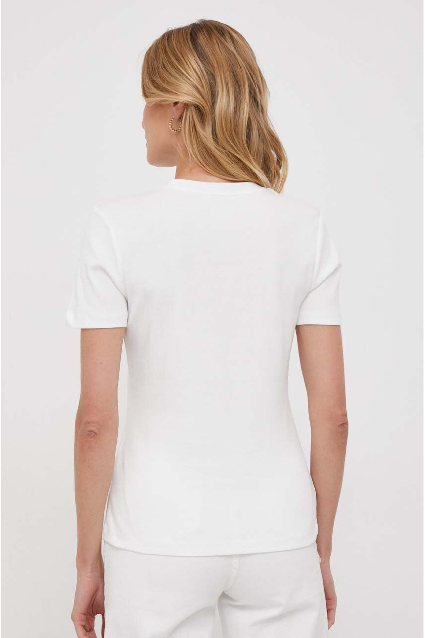 Cotton T-shirt Tommy Hilfiger women's color white
