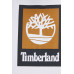 Бавовняна футболка Timberland чоловіча колір білий з принтом