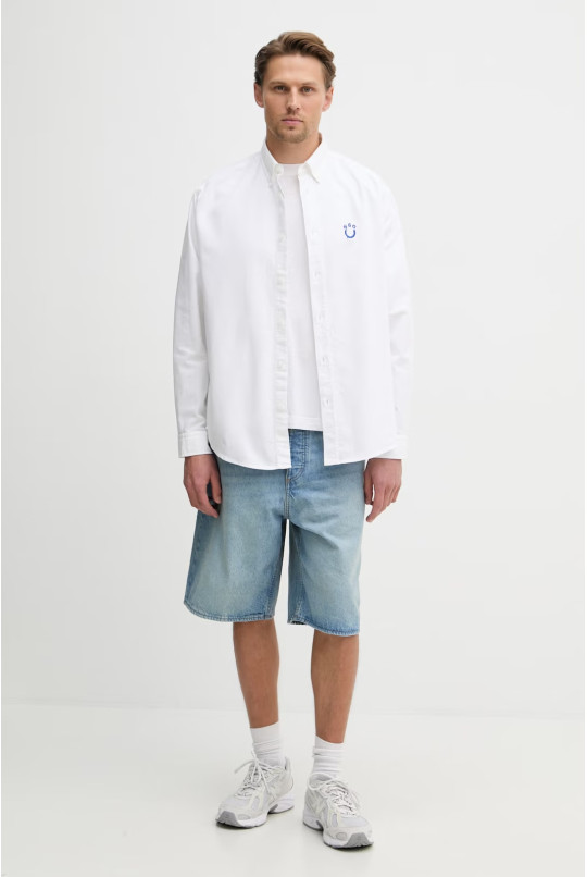 HUGO Blue рубашка мужская хлопчатобумажная Ebalto_BD