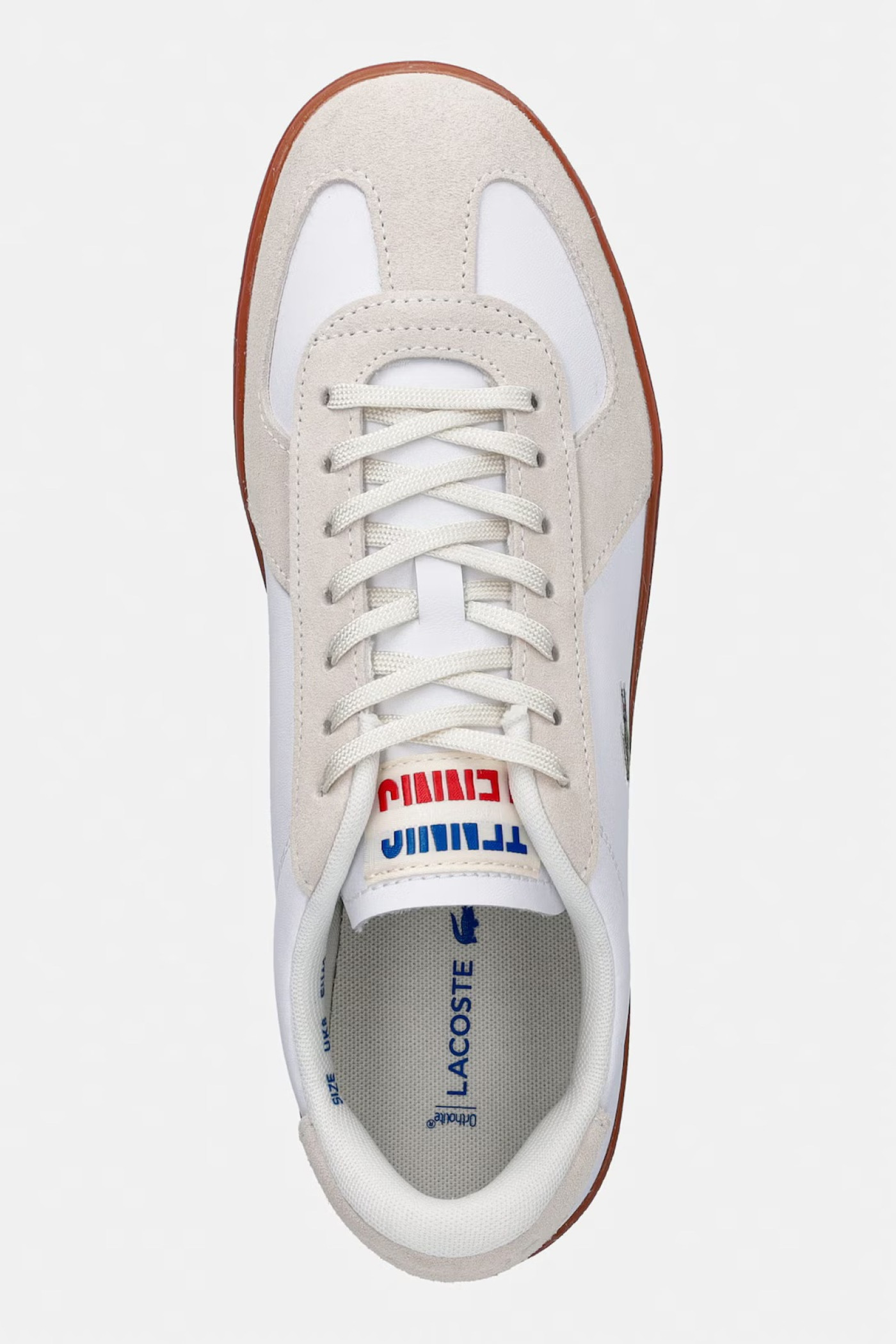 Кожаные кроссовки Lacoste Men Baseshot Pro Sneakers