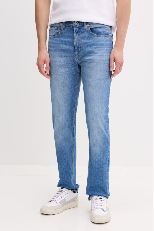 HUGO Blue slim fit men's jeans Ash