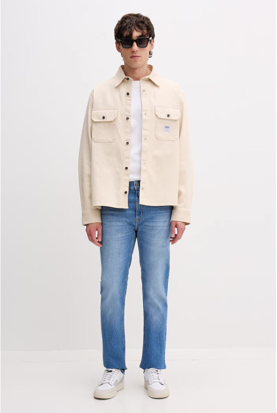 HUGO Blue slim fit men's jeans Ash