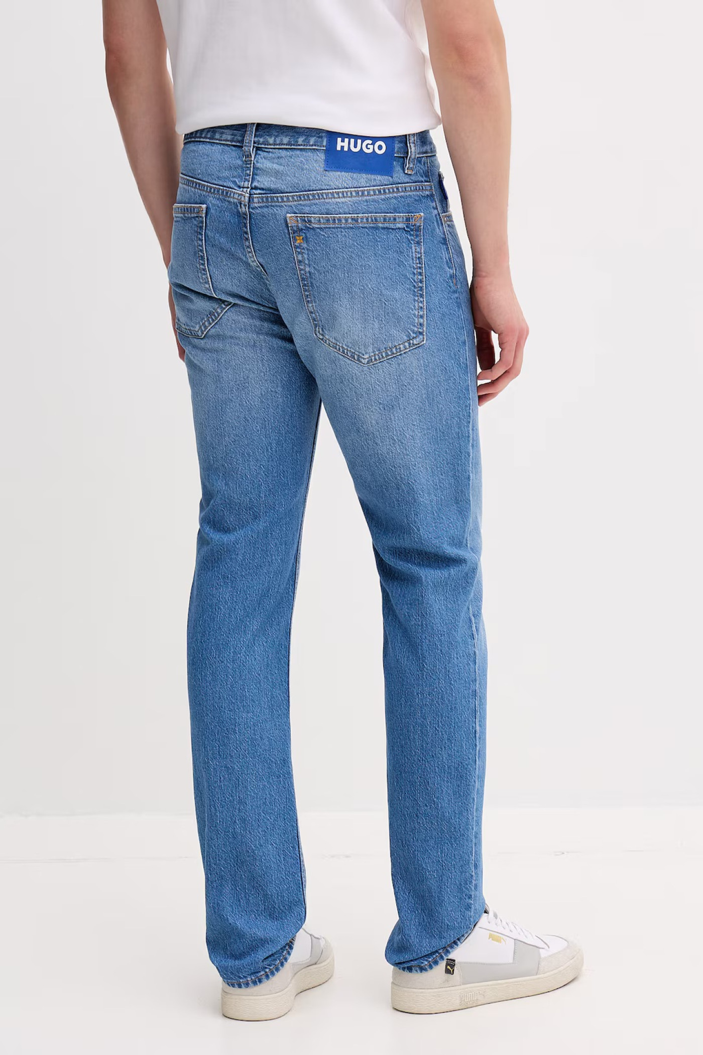HUGO Blue джинси slim fit чоловічі Ash